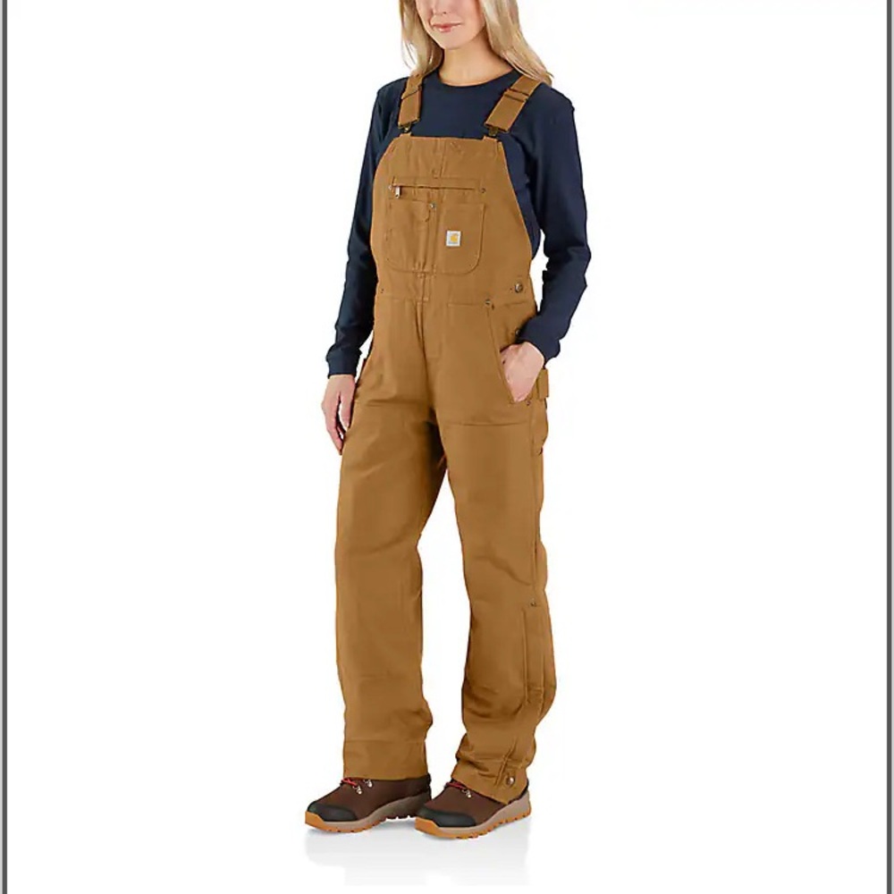 Women's Brown Overalls